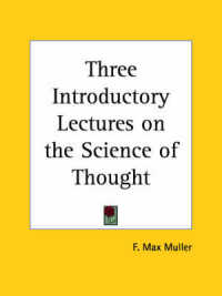 Three Introductory Lectures on the Science of Thought (1887)