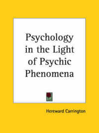Psychology in the Light of Psychic Phenomena (1940)