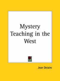 Mystery Teaching in the West (1935)