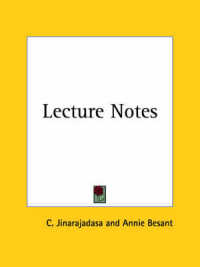 Lecture Notes (1930)