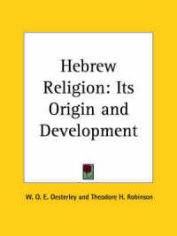 Hebrew Religion : Its Origin