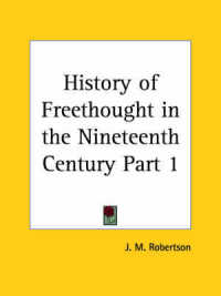History of Freethought in the Nineteenth Century Vol. 1 (1929)