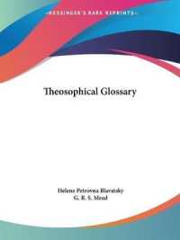 Theosophical Glossary (1918)