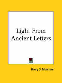 Light from Ancient Letters (1923)