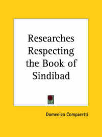 Researches Respecting the Book of Sindibad (1882)