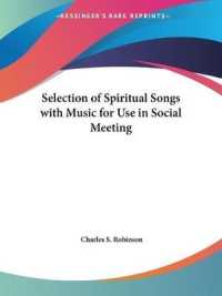 Selection of Spiritual Songs with Music for Use in Social Meeting (1878)