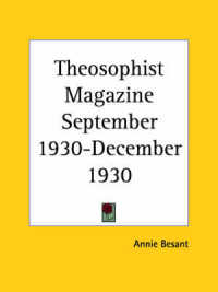 Theosophist Magazine (September 1930-December 1930)