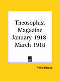 Theosophist Magazine (January 1918-March 1918)