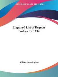 Engraved List of Regular Lodges for 1734 (1889)
