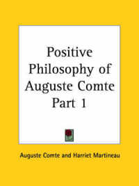 Positive Philosophy of Auguste Comte Vol. 1 (1855)
