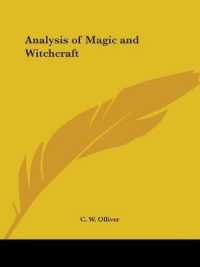 Analysis of Magic and Witchcraft (1928)
