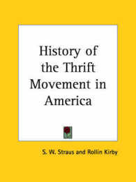 History of the Thrift Movement in America (1920)