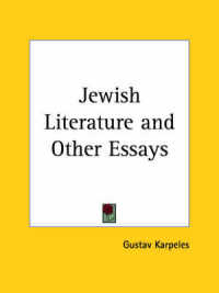 Jewish Literature and Other Essays (1895)