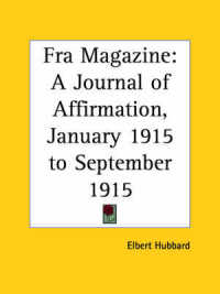 Fra Magazine: a Journal of Affirmation (January 1915 to September 1915)