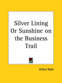 Silver Lining or Sunshine on the Business Trail (1922)