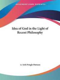 Idea of God in the Light of Recent Philosophy (1920)