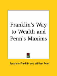 Franklin's Way to Wealth and Penn's Maxims (1837)