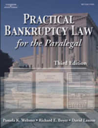 Practical Bankruptcy Law for Paralegals （3TH）