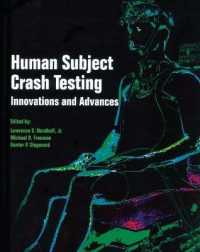 Human Subject Crash Testing (Progress in Technology)