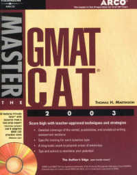 Master the Gmat Cat 2003 （PAP/CDR）