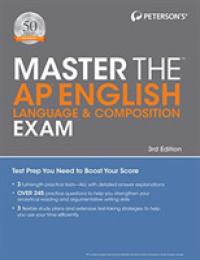 Peterson's Master the AP English Language & Composition Exam (Master the Ap English Language & Composition Exam) （3TH）