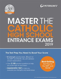 Peterson's Master the Catholic High School Entrance Exams 2019 (Master the Catholic High School Entrance Exams) （23TH）