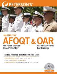 Master the™ Air Force Officer Qualifying Test (AFOQT) & Officer Aptitude Rating Exam (OAR) (Master the™)