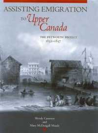 Assisting Emigration to Upper Canada : The Petworth Project, 1832-1837