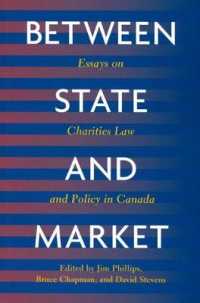 Between State and Market : Essays on Charities Law and Policy in Canada