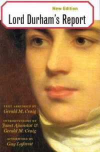 Lord Durham's Report : Text Abridged by Gerald M. Craig (Carleton Library Series)