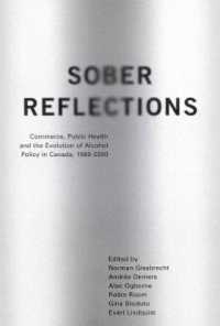 Sober Reflections : Commerce, Public Health, and the Evolution of Alcohol Policy in Canada, 1980-2000