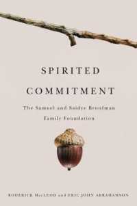 Spirited Commitment : The Samuel and Saidye Bronfman Family Foundation