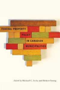 Federal Property Policy in Canadian Municipalities (Fields of Governance: Policy Making in Canadian Municipalities)