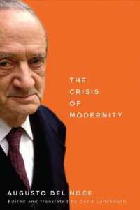 The Crisis of Modernity (Mcgill-queen's Studies in the Hist of Id)