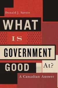 What Is Government Good At? : A Canadian Answer