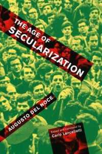 The Age of Secularization (Mcgill-queen's Studies in the Hist of Id)