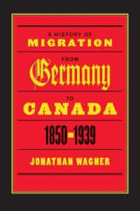 A History of Migration from Germany to Canada, 1850-1939