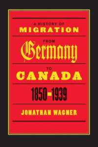 A History of Migration from Germany to Canada, 1850-1939