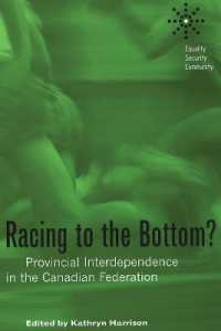 Racing to the Bottom? : Provincial Interdependence in the Canadian Federation (Equality | Security | Community)