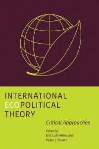国際環境政治理論：批判的アプローチ<br>International Ecopolitical Theory : Critical Approaches