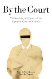 By the Court : Anonymous Judgments at the Supreme Court of Canada (Law and Society)