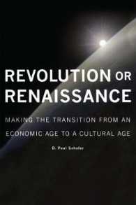 Revolution or Renaissance : Making the Transition from an Economic Age to a Cultural Age (Governance Series)
