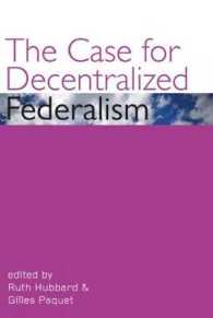 The Case for Decentralized Federalism (Governance Series)
