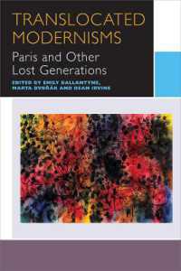 Translocated Modernisms : Paris and Other Lost Generations (Canadian Literature Collection)