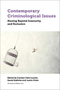 Contemporary Criminological Issues : Moving Beyond Insecurity and Exclusion