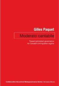 Moderato Cantabile : Toward Principled Governance for Canada's Immigration Policy