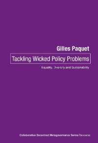 Tackling Wicked Policy Problems : Equality, Diversity and Sustainability