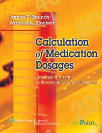 Calculation of Medication Dosages : Practical Strategies to Ensure Safety and Accuracy （1 PAP/CDR）