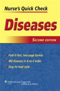 Diseases (Nurse's Quick Check) （2 REV EXP）