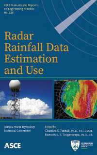 Radar Rainfall Data Estimation and Use (Manuals and Reports on Engineering Practice)